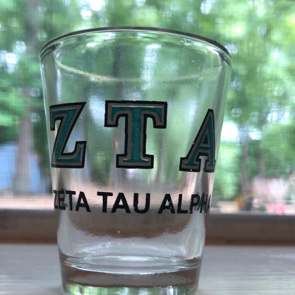 Zeta Tau Alpha Shot Glass